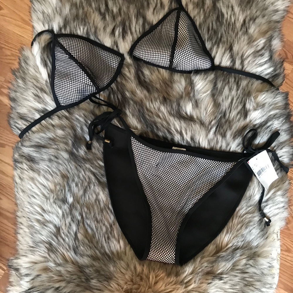 NWT Rampage Mesh and Neoprene Bikini
